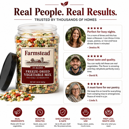 Farmstead™ 10 Blend Vegetable Mix 35 oz